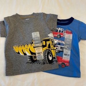 Carters tee shirt set
